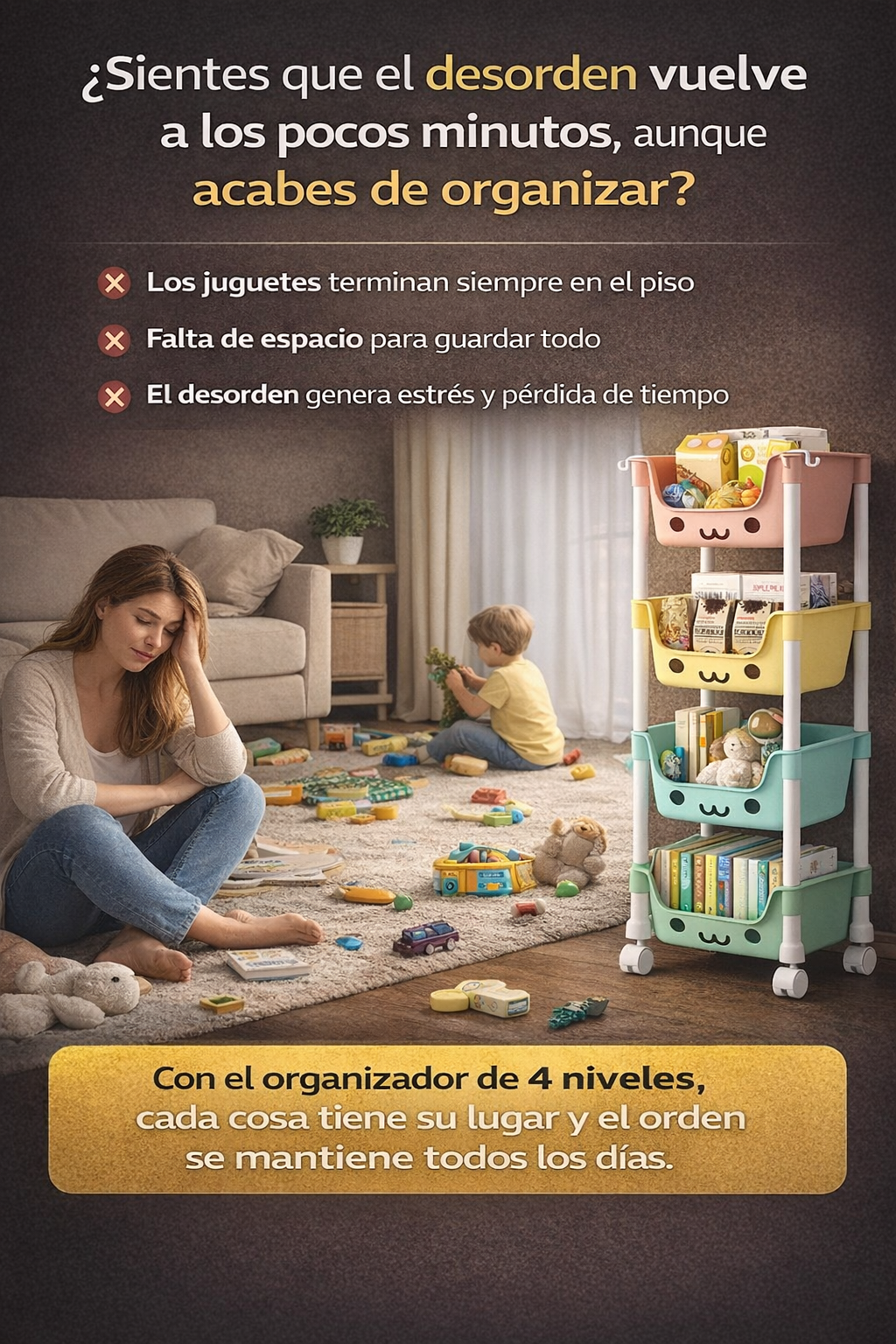 ORGANIZADOR DE JUGUETES