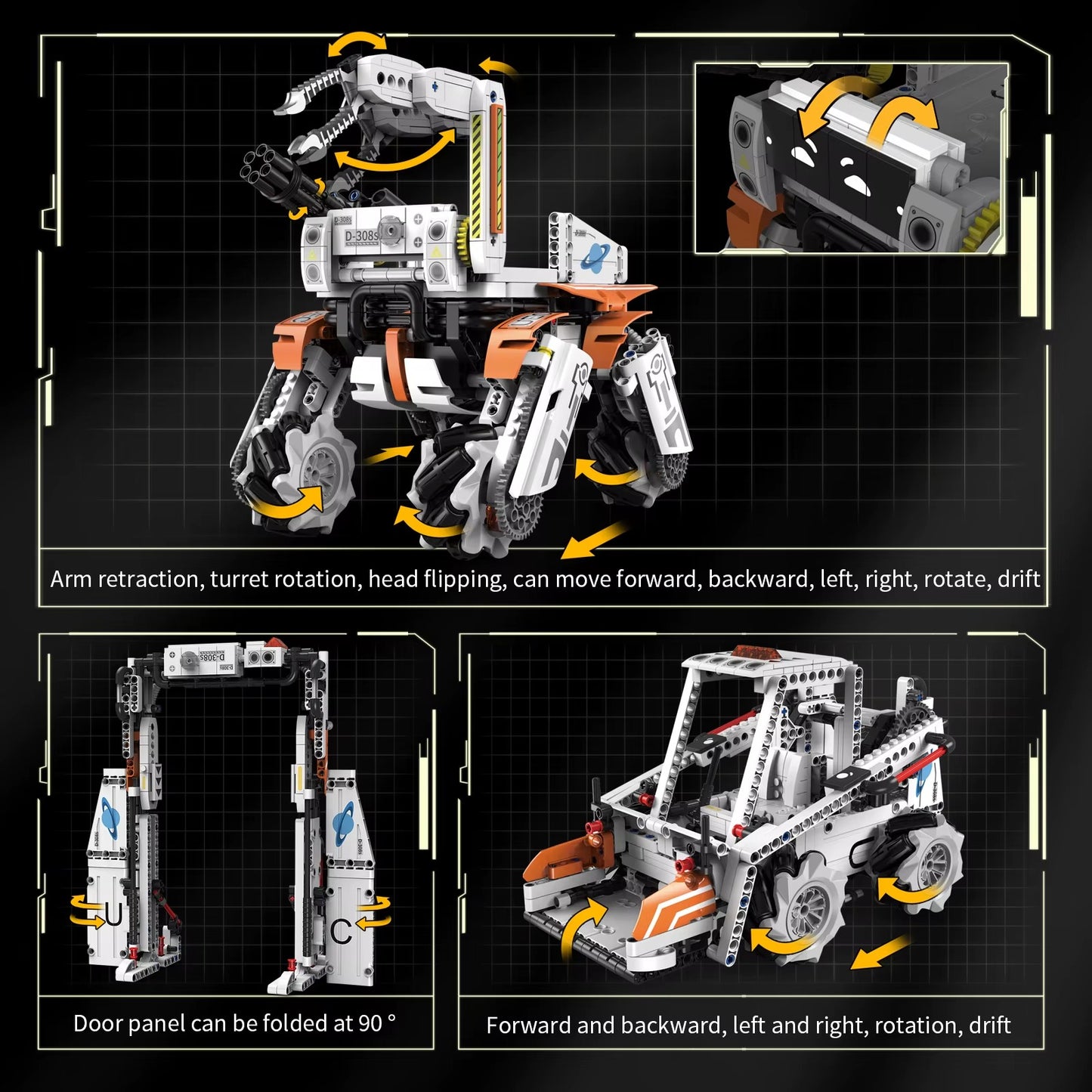 ROBOT MECANICO 3 EN 1
