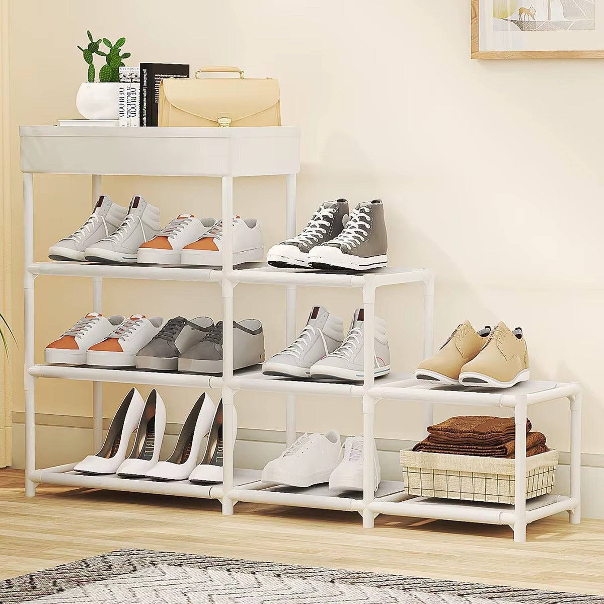 ESTANTE DE ZAPATOS MULTIFUNCIONAL