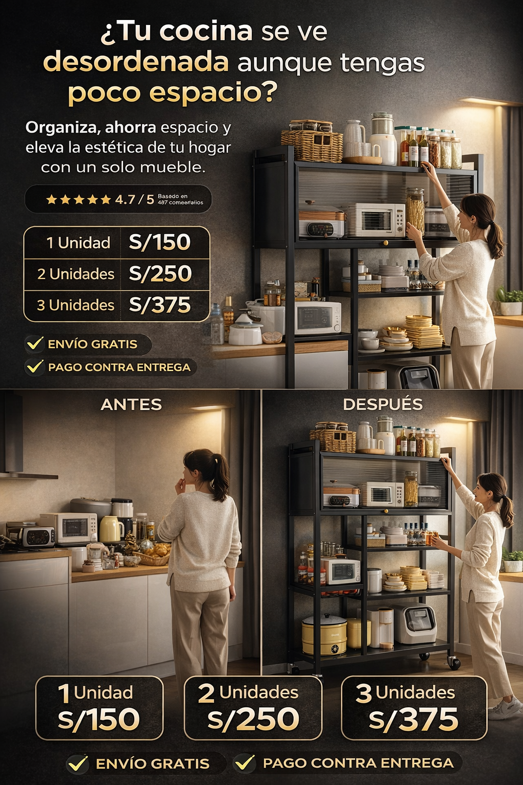 ORGANIZADOR DE COCINA